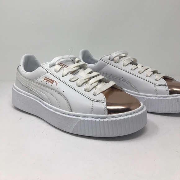 basket puma rose gold